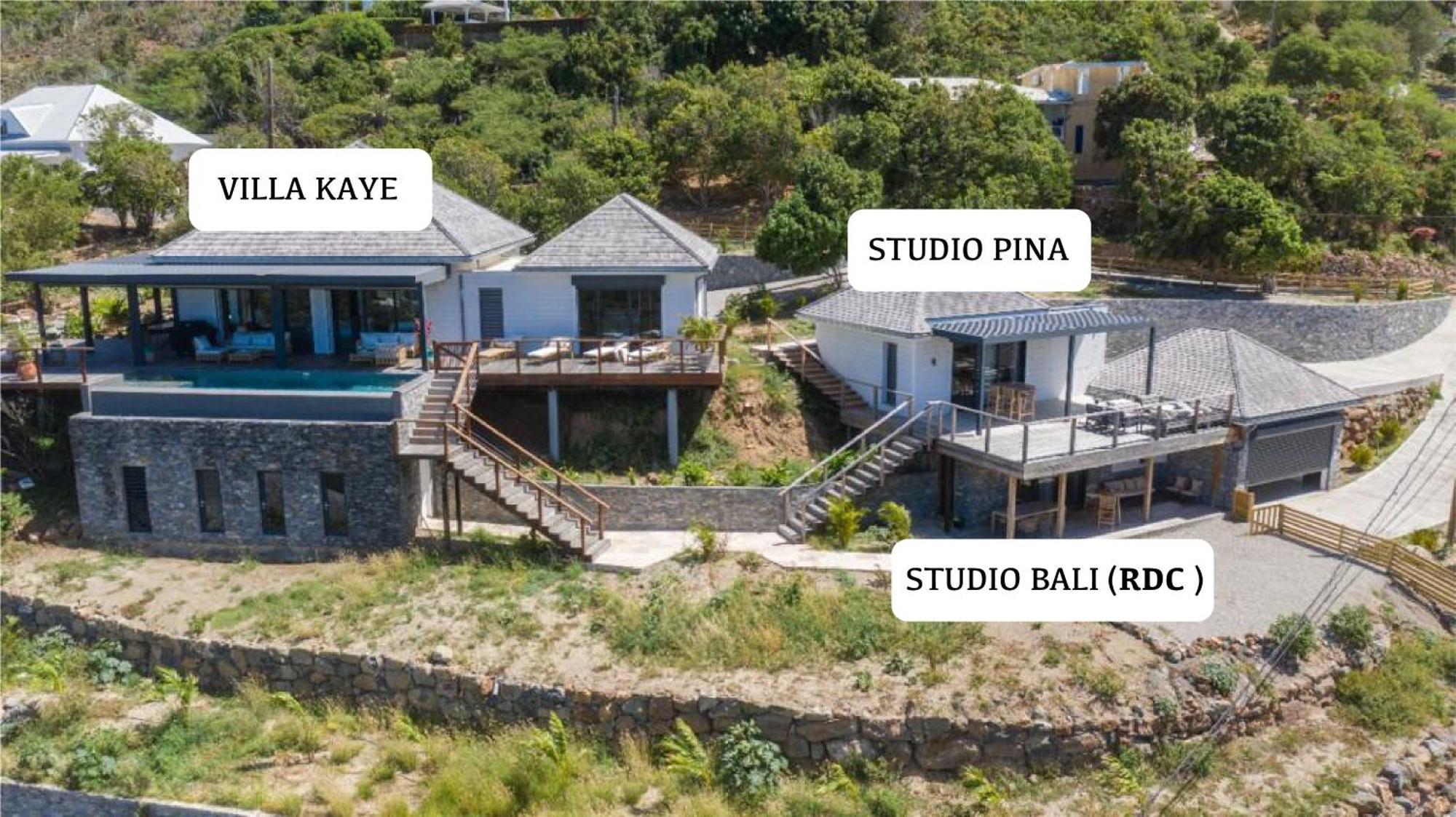 Domaine De Sweet Hill - 4 Villas Et 2 Studios Salines Exteriör bild